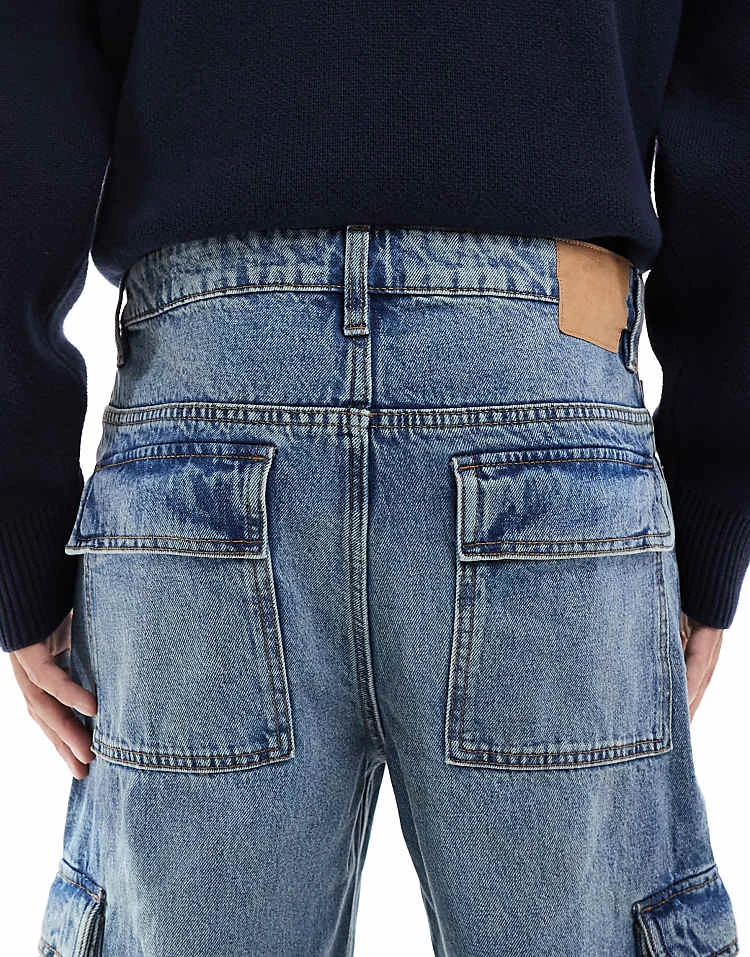 Cotton:On Baggy Jean In Blue For Men 6 Cotton:On Baggy Jean In Blue For Men - Image 4