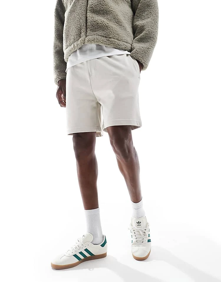 Cotton:On Everyday Fleece Short In Off-white For Men 4 Cotton:On Everyday Fleece Short In Off-white For Men - Image 2