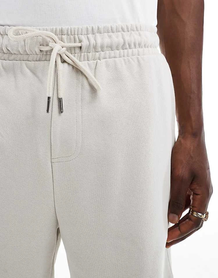 Cotton:On Everyday Fleece Short In Off-white For Men 6 Cotton:On Everyday Fleece Short In Off-white For Men - Image 4
