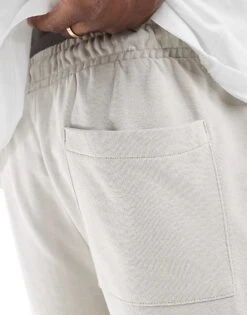 Cotton:On Everyday Fleece Short In Off-white For Men 12 Cotton:On Everyday Fleece Short In Off-white For Men -Cotton:On Sales Store 207446834 5