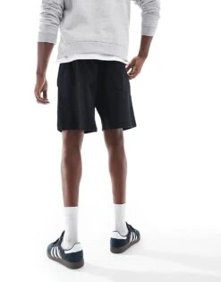 Cotton:On Everyday Fleece Short In Black For Men -Cotton:On Sales Store 207447298 4