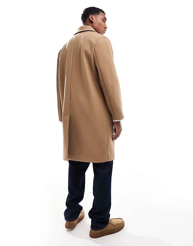 Cotton:On Trench Coat In Brown For Men 5 Cotton:On Trench Coat In Brown For Men - Image 3