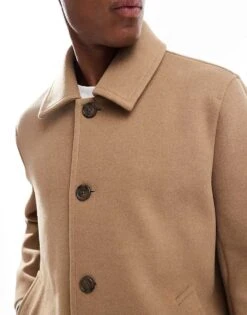 Cotton:On Trench Coat In Brown For Men 10 Cotton:On Trench Coat In Brown For Men -Cotton:On Sales Store 207456247 4