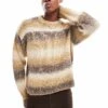 Cotton:On Ombre Crew Knit In Beige For Men -Cotton:On Sales Store 207456503 1 beige