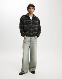 Cotton:On Harrington Jacket In Black For Men -Cotton:On Sales Store 207456751 3