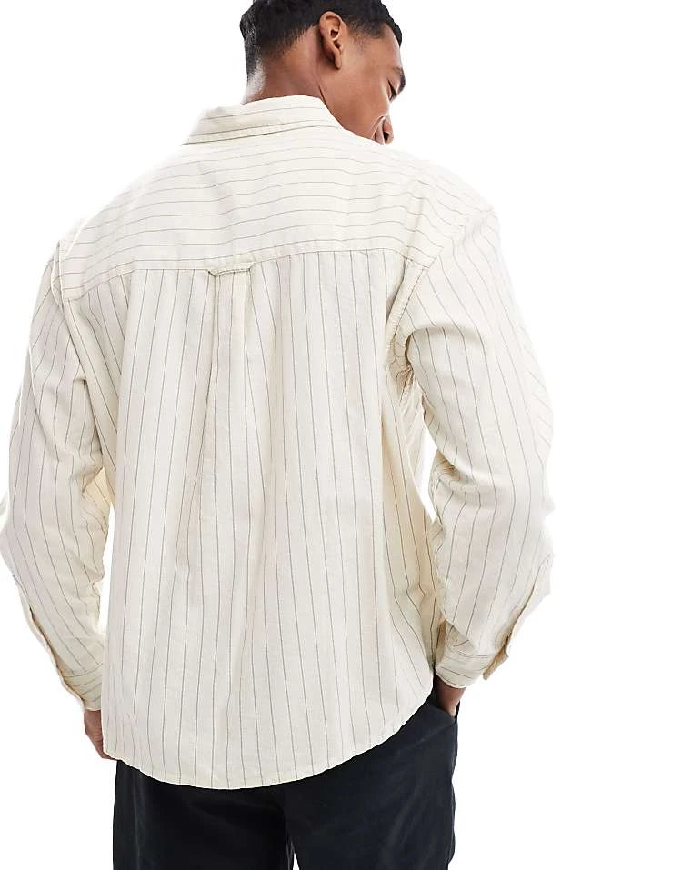 Cotton:On Cropped Oxford Long Sleeve Shirt In Multi For Men 6 Cotton:On Cropped Oxford Long Sleeve Shirt In Multi For Men - Image 4