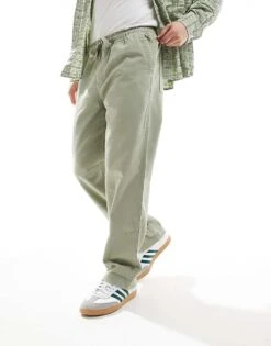 Cotton:On Casual Pant In Green For Men