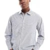 Cotton:On Cropped Oxford Long Sleeve Shirt In Blue For Men -Cotton:On Sales Store 207522584 1 blue