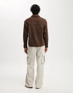 Cotton:On Baggy Pleat Cargo Pant In Beige For Men -Cotton:On Sales Store 207545177 4