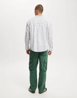 Cotton:On Baggy Cargo Pant In Green For Men -Cotton:On Sales Store 207545200 4