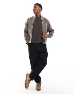 Cotton:On Zip Through Knit In Brown For Men -Cotton:On Sales Store 207545432 3