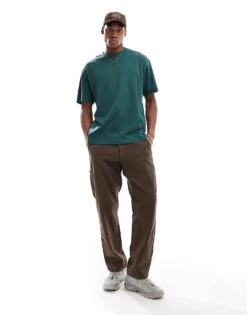 Cotton:On Cotton On Box Fit Plain T-shirt In Pine Needle Green For Men 9 Cotton:On Cotton On Box Fit Plain T-shirt In Pine Needle Green For Men -Cotton:On Sales Store 207566726 3