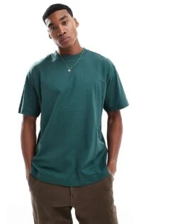 Cotton:On Cotton On Box Fit Plain T-shirt In Pine Needle Green For Men 10 Cotton:On Cotton On Box Fit Plain T-shirt In Pine Needle Green For Men -Cotton:On Sales Store 207566726 4