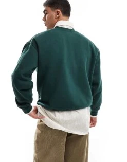 Cotton:On Cotton On Box Fit Crew Neck Sweater In Fern For Men Pine Needle Green 9 Cotton:On Cotton On Box Fit Crew Neck Sweater In Fern For Men Pine Needle Green -Cotton:On Sales Store 207566773 3