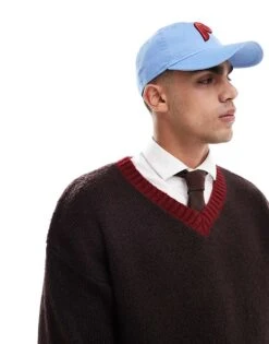 Cotton:On Cotton On V Neck Knit In Brown And Red For Men Chocolate -Cotton:On Sales Store 207566831 2