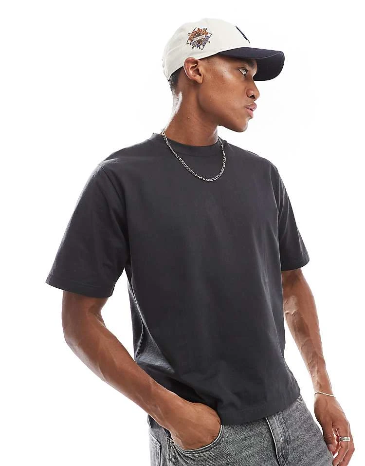 Cotton:On Cotton On Cropped Fit T-shirt In Black For Men 3 Cotton:On Cotton On Cropped Fit T-shirt In Black For Men