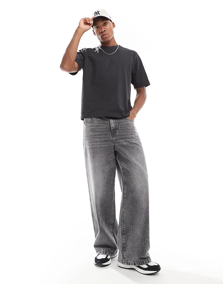 Cotton:On Cotton On Cropped Fit T-shirt In Black For Men 5 Cotton:On Cotton On Cropped Fit T-shirt In Black For Men - Image 3