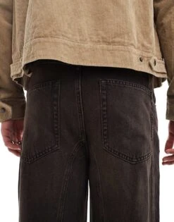 Cotton:On Cotton On Super Baggy Baloon Jean In Burnt Black For Men -Cotton:On Sales Store 207566867 4