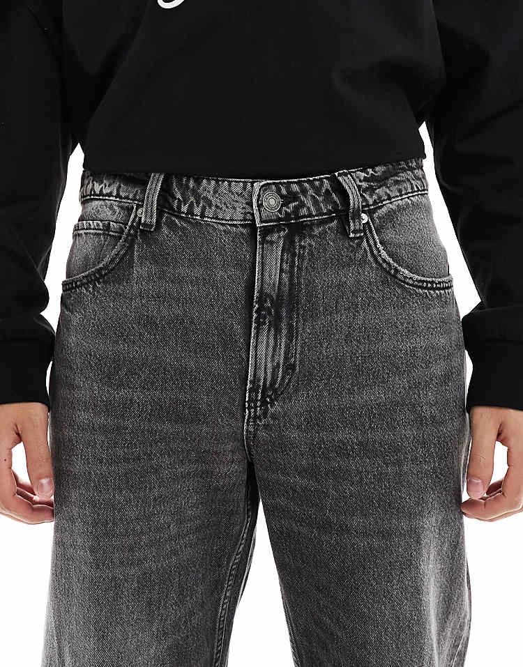 Cotton:On Cotton On Baggy Jeans In Domino Black For Men 7 Cotton:On Cotton On Baggy Jeans In Domino Black For Men - Image 5