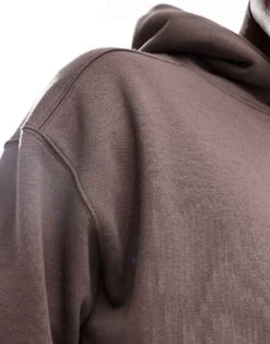 Cotton:On Cotton On Box Fit Hoodie In Washed Chocolate For Men 9 Cotton:On Cotton On Box Fit Hoodie In Washed Chocolate For Men -Cotton:On Sales Store 207566961 3