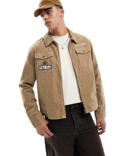 Cotton:On Cotton On Garage Jacket In Desert For Men -Cotton:On Sales Store 207567015 1 desert 1