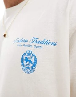 Cotton:On Box Fit Graphic T-shirt In Off-white For Men 9 Cotton:On Box Fit Graphic T-shirt In Off-white For Men -Cotton:On Sales Store 207836290 3