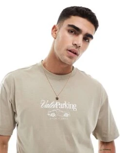 Cotton:On Box Fit Graphic T-shirt In Grey For Men 11 Cotton:On Box Fit Graphic T-shirt In Grey For Men -Cotton:On Sales Store 207836331 1 grey 1