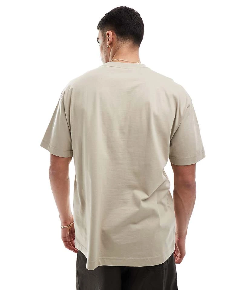 Cotton:On Box Fit Graphic T-shirt In Grey For Men 4 Cotton:On Box Fit Graphic T-shirt In Grey For Men - Image 2