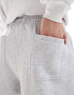 Cotton:On Cotton On Wide Leg Jogger Trousers In Grey Marle Co-ord For Men -Cotton:On Sales Store 208134873 4