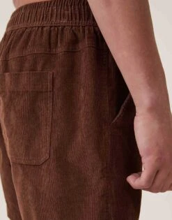 Cotton:On Easy Short In Chocolate Cord For Men -Cotton:On Sales Store 208292999 4
