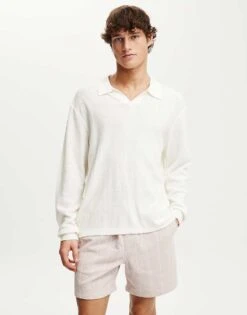 Cotton:On Easy Short In Dusty Pink/white Pinstripe For Men -Cotton:On Sales Store 208293009 1 dustypinkwhitepinstripe 1