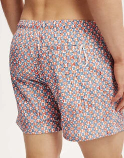 Cotton:On Stretch Swim Short In Red Blue Micro For Men -Cotton:On Sales Store 208293027 4