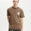 Cotton:On Loose Fit Michelin T-shirt In Brown For Men 2 Cotton:On Loose Fit Michelin T-shirt In Brown For Men -Cotton:On Sales Store 208344927 1 brown